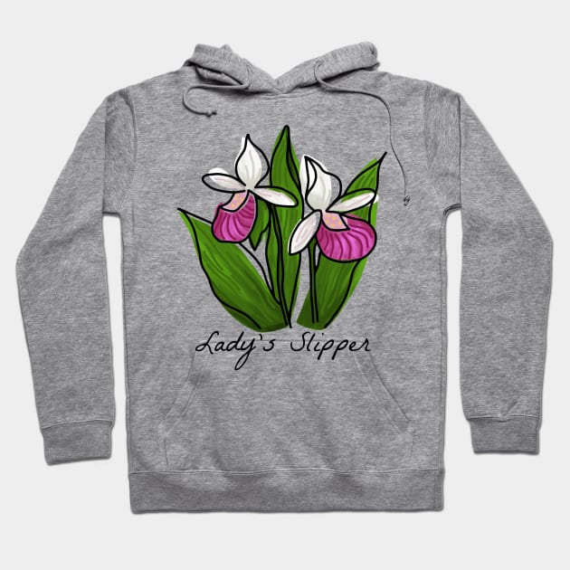 Lady's Slipper Hoodie by Slightly Unhinged